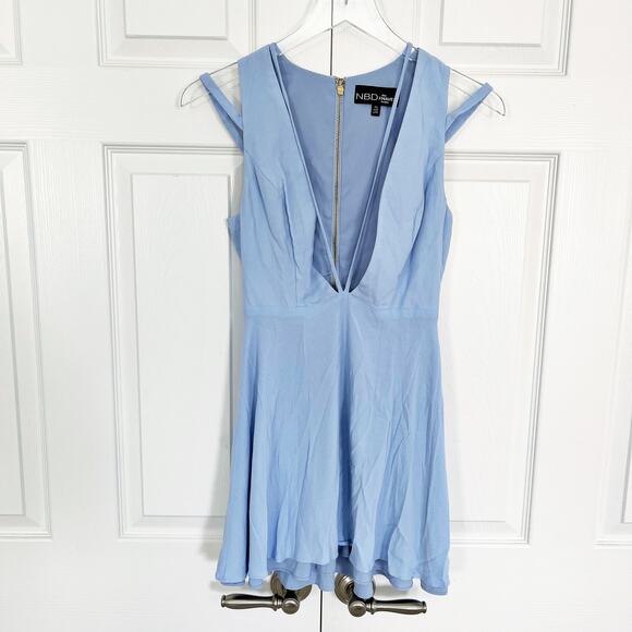 NBD x The Naven Twins No Secrets Fit & Flare Mini Dress - Picture 4 of 8